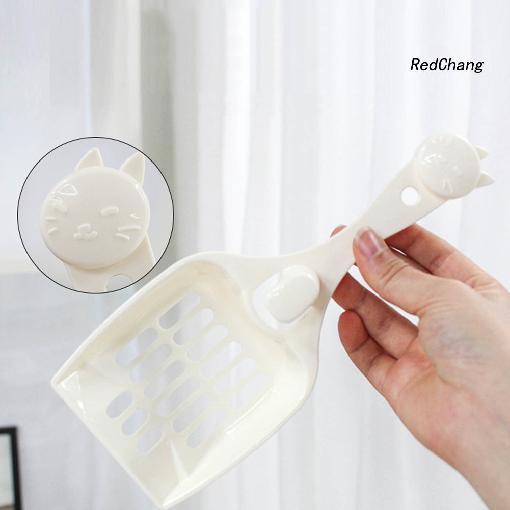Xẻng nhựa có tay cầm dùng dọn vệ sinh cho thú cưng