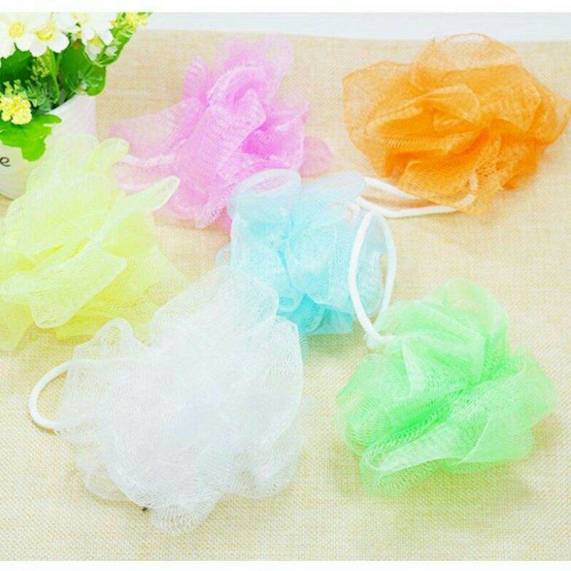 Bông tắm size nhỏ cho trẻ em - đường kính 11cm