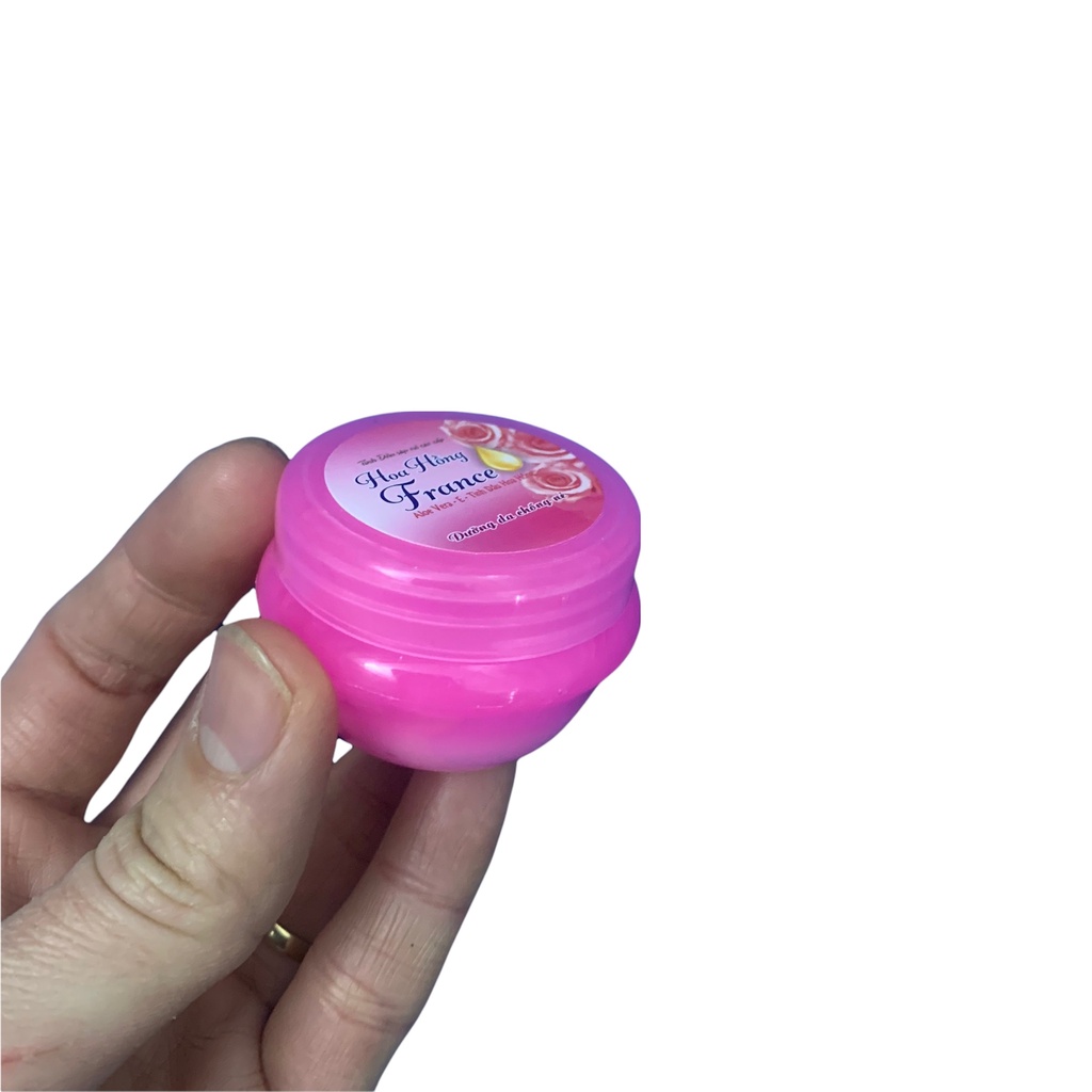 Kem sáp chống nẻ, giữ ẩm dưỡng da hoa hồng Pháp - Hộp 20gr