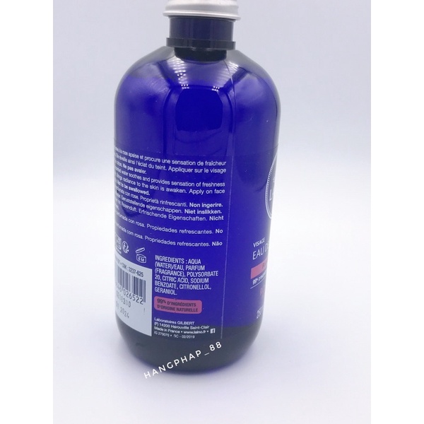 Nước hoa Hồng Laino Pháp 250ml