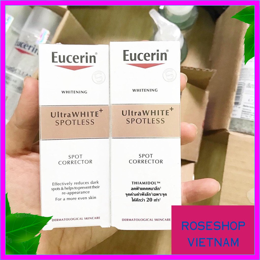 ✅Giảm Thâm Nám Eucerin UltraWHITE+ SPOTLESS SPOT CORRECTOR 5ml - Serum Dạng Bút Chấm Chàm Đốm Nâu. Roseshop VietNam SP6