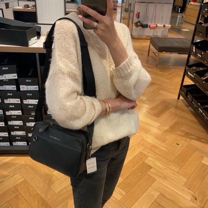 TÚI ĐEO COACH GRAHAM CROSSBODY IN SIGNATURE CANVAS