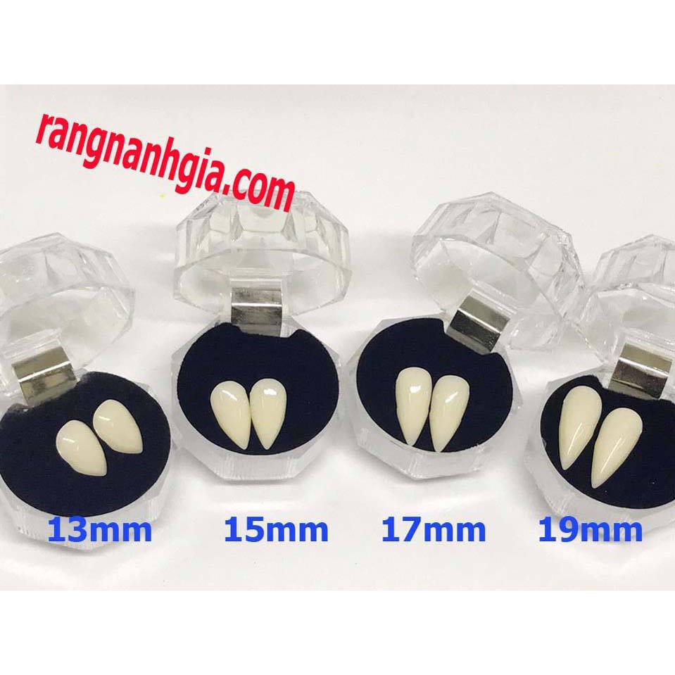 Răng Nanh-Răng Khểnh giả -Tặng 1 LỌ Máu Giả 30ML (cosplay )-MS2