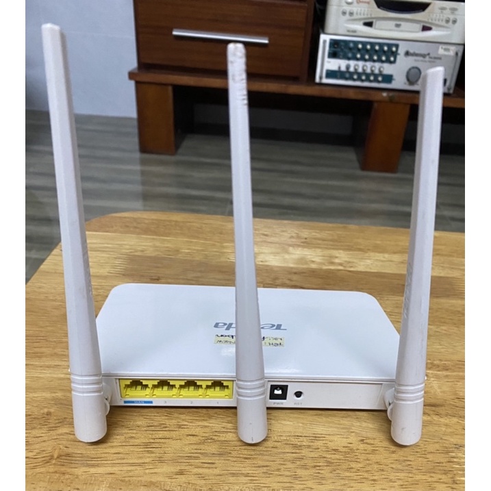 Bộ phát wifi Tenda F3, 3 râu, tốc độ 300Mbps, xuyên tường mạnh, sóng khỏe, bảng tiếng Anh