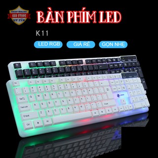 BÀN PHÍM MÁY TÍNH CÓ LED SIÊU ĐẸP LIMEIDE K11 GIÁ RẺ CHẤT LƯỢNG CAO