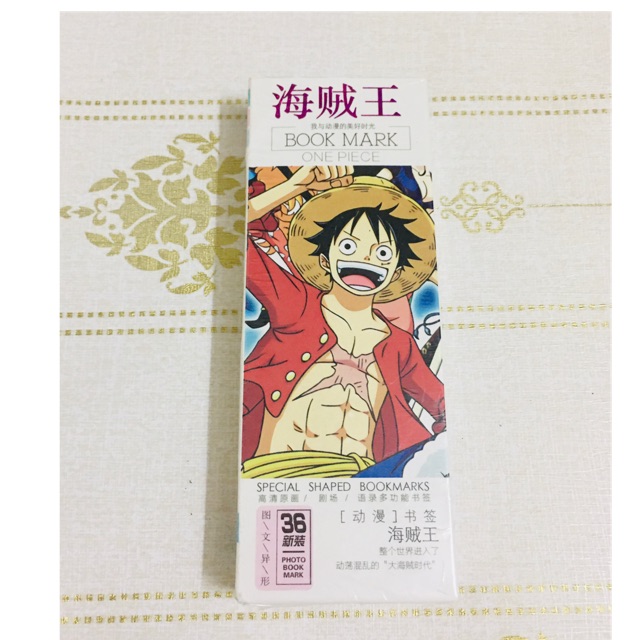 Bookmark Lufy 36 tấm , đánh dấu trang anime one piece