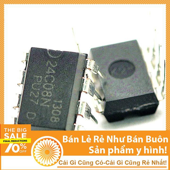 IC nhớ AT24C08 DIP8