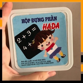 [SIÊU RẺ] Hộp phấn kèm mút bôi bảng