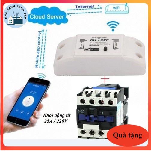 Công tắc điều khiển từ xa bằng điện thoại- công tắc điều khiển kết nối điện thoại