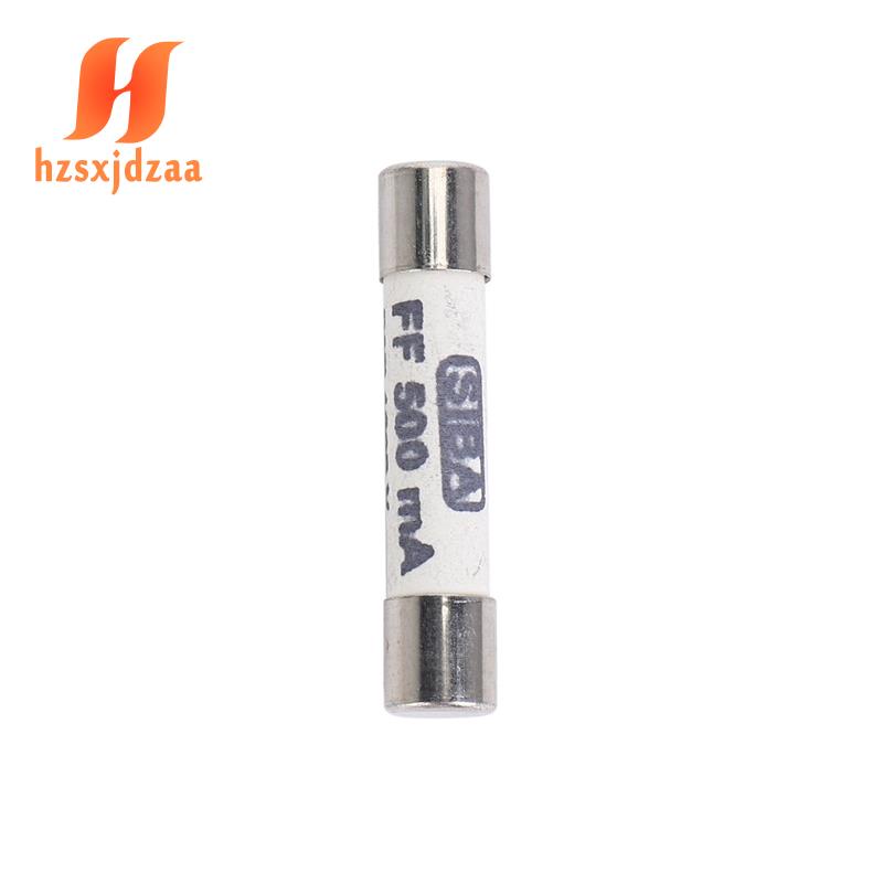 Cầu chì gốm 1000V 500mA 6.3x32mm cho đồng hồ vạn năng kế