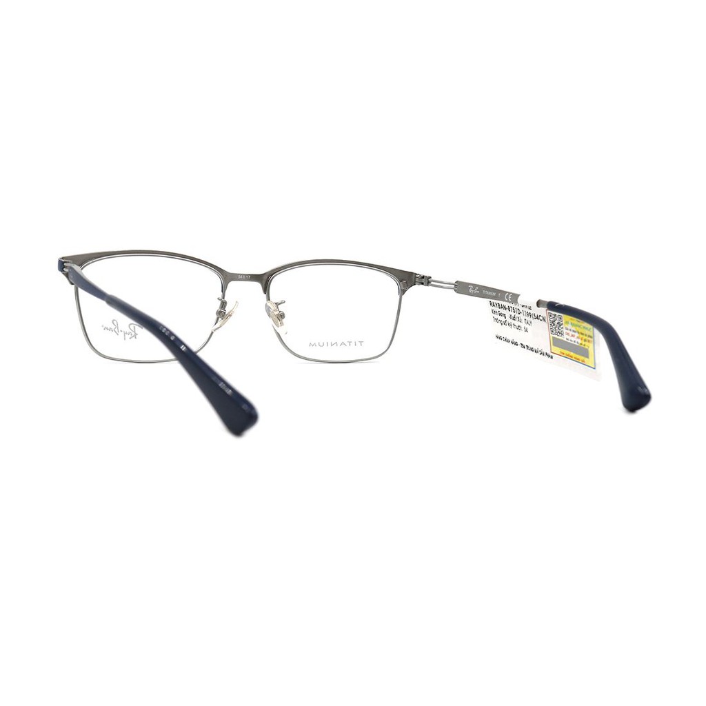 RB8751D-Gọng kính nam nữ Rayban chính hãng (54-17-145), thiết kế dễ đeo bảo vệ mắt