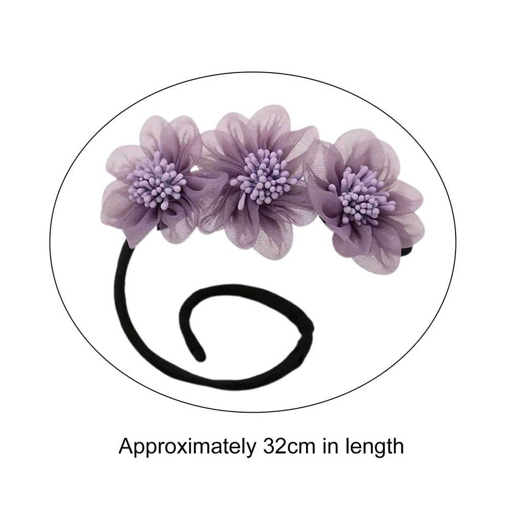 Kẹp tóc hình hoa chống rơi xinh xắn tiện dụng