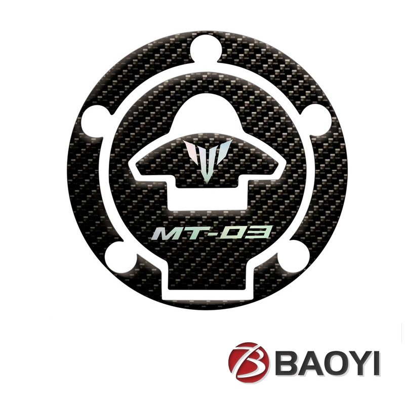 Miếng Dán Trang Trí Bình Xăng Xe Mô Tô YAMAHA mt-03 MT03 Bằng Sợi carbon