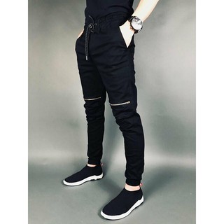 quần jogger kaki co giãn nam nữ