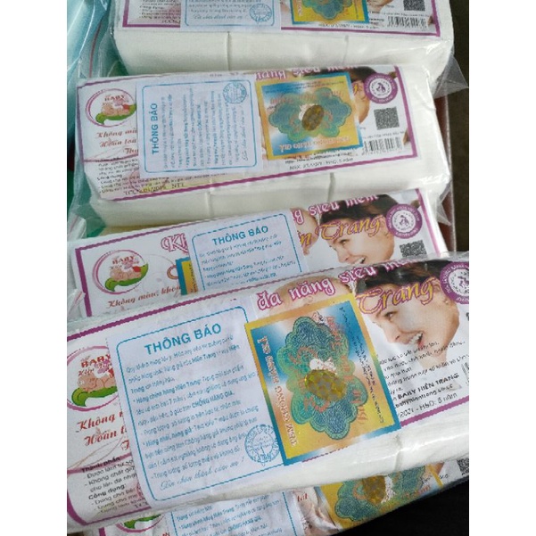 Khăn vải khô đa năng Baby Hiền Trang