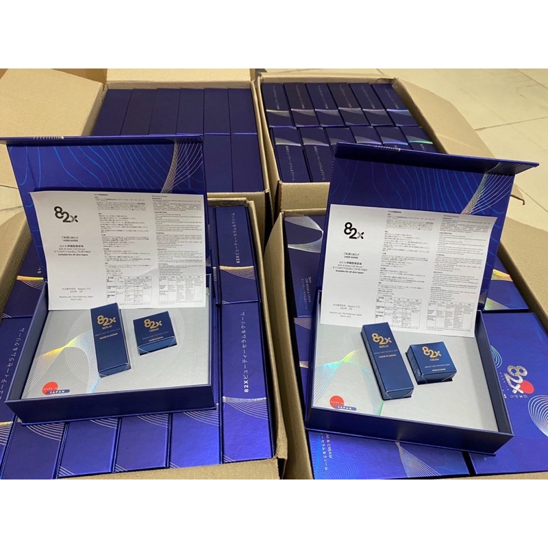 Set dưỡng da 82x tế bào gốc táo tuyết ( hàng cty)