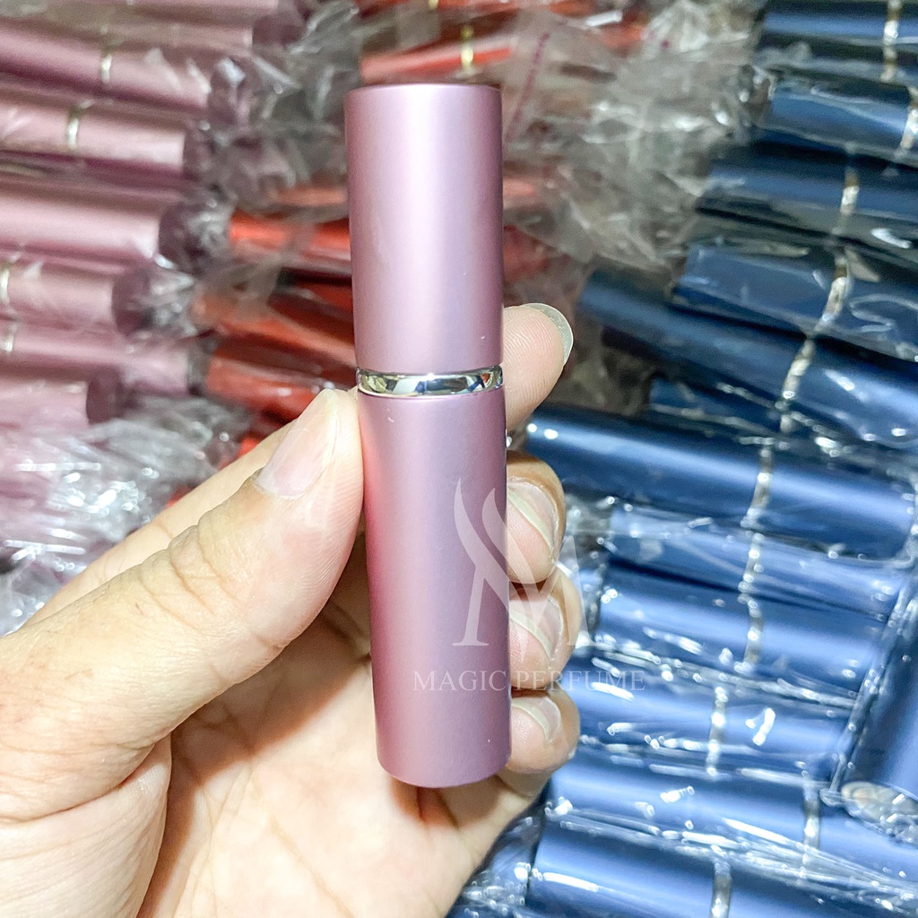 Chai lọ chiết nước hoa 5ml vỏ nhôm 2 lớp loại đẹp, không rò rỉ, chảy nước