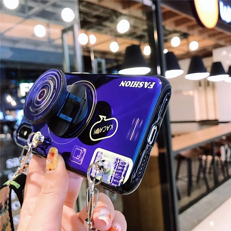 Ốp Điện Thoại Hình Máy Ảnh 3D Kiểu Retro Cho Oppo A9 F11 Pro F1S F3 F5 F7 A3 F9 Reno 2 2F 3 Pro 4 Pro 4F 4Z 5 Pro 5F 6 Pro 6Z 7 Pro 7i