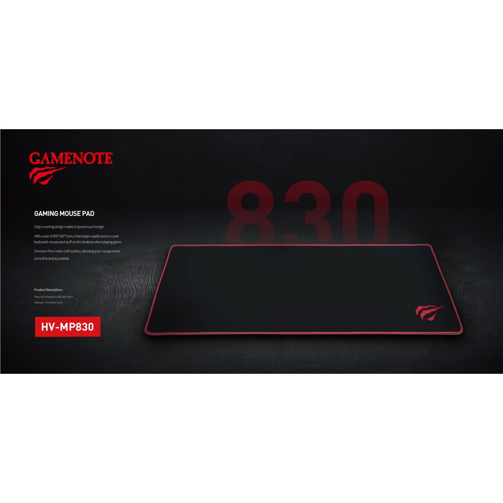 [Chính Hãng] Lót Chuột Mousepad Size Đại Havit MP860 / 830