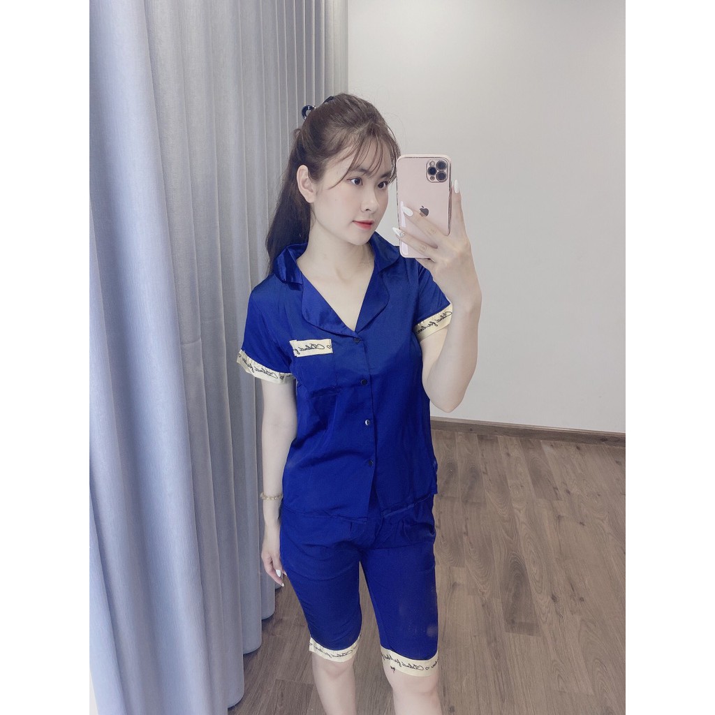 ( Xả Hàng Bán Lỗ) Bộ Đồ PIZAMA , Bộ Đồ Ngủ Áo Cộc quần ngố. . | BigBuy360 - bigbuy360.vn