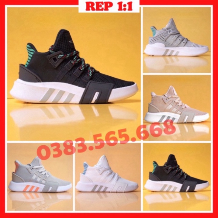 Giày Thể Thao, Giày Sneaker EQT Trắng, Đen, Xanh, Xám, Hồng Bản Cao Cấp
