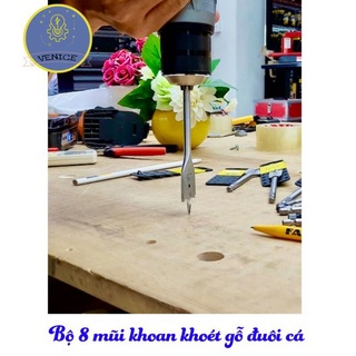 Bộ 6 món - 8 món mũi khoét đuôi cá.