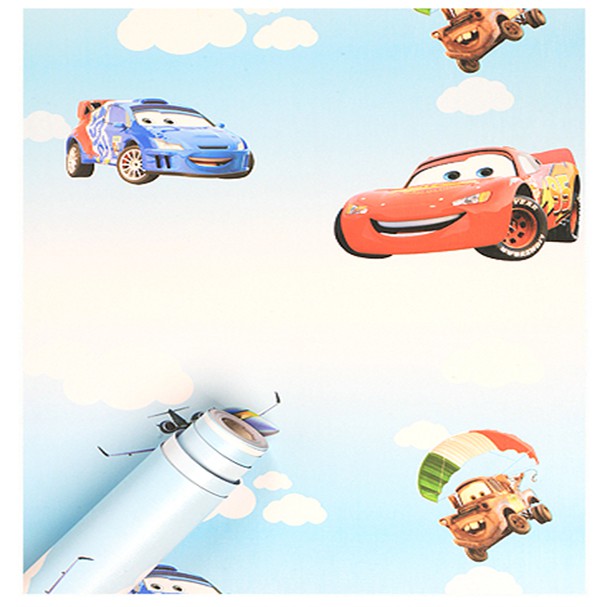 Decal giấy dán tường xe hơi cho bé (khổ rộng 45cm)