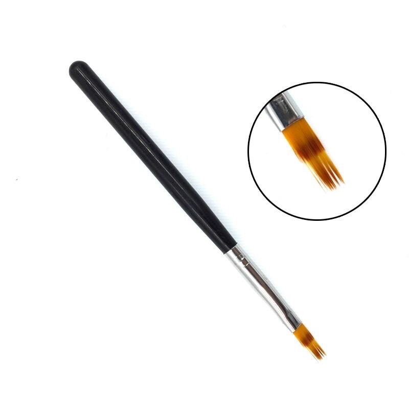 Cọ Ombre Nail Cán Gỗ Mái Thưa Làm Móng