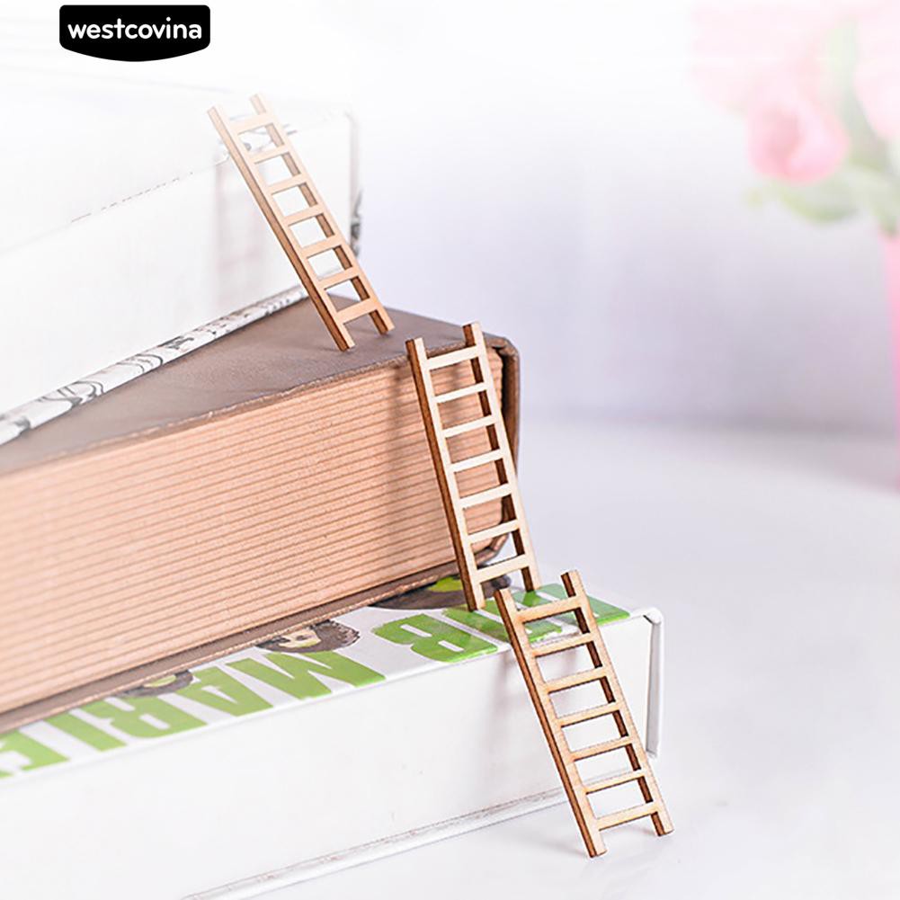 Set 3 cầu thang mini dùng trang trí xinh xắn dễ thương