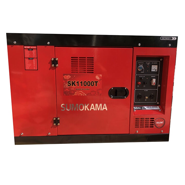 [HÀNG CHÍNH HÃNG] Máy Phát Điện Chạy Dầu 8Kw Sumokama SK11000T