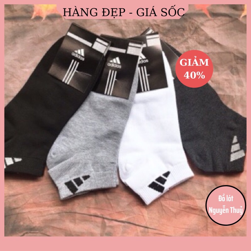 Set 10 Đôi Tất Nam Cổ Ngắn ADi Dat Việt Nam