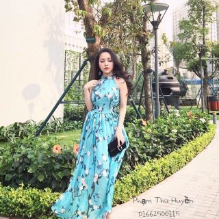 Đầm maxxi hoa giảm còn 120