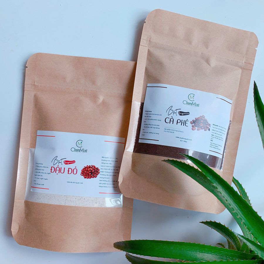 Combo bột đậu đỏ cà phê tẩy da chết, tắm trắng (hamdmade) | BigBuy360 - bigbuy360.vn