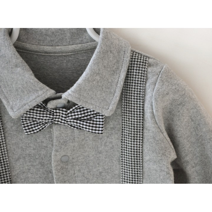 Body công tử dài tay dành cho bé trai jumpsuit dài tay