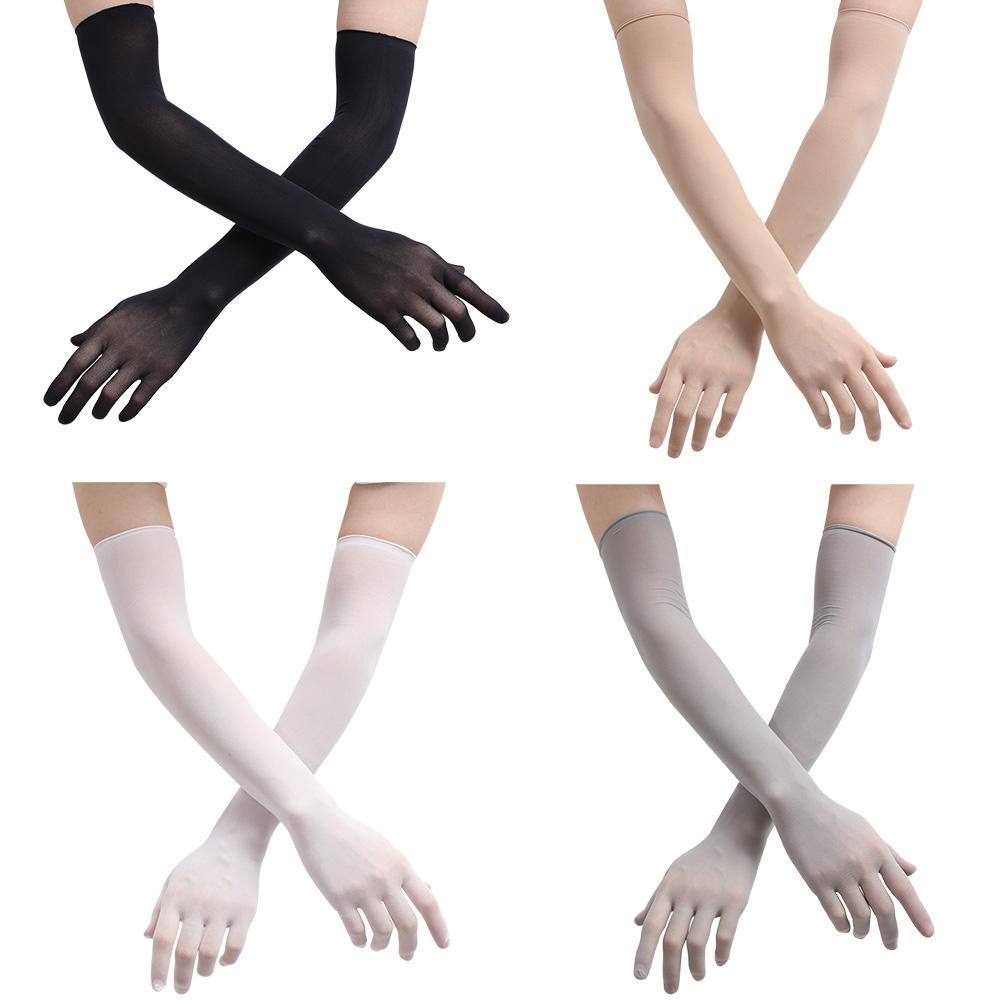 CACTU Găng Tay Lưới Xỏ Ngón Trong Suốt Phong Cách Halloween