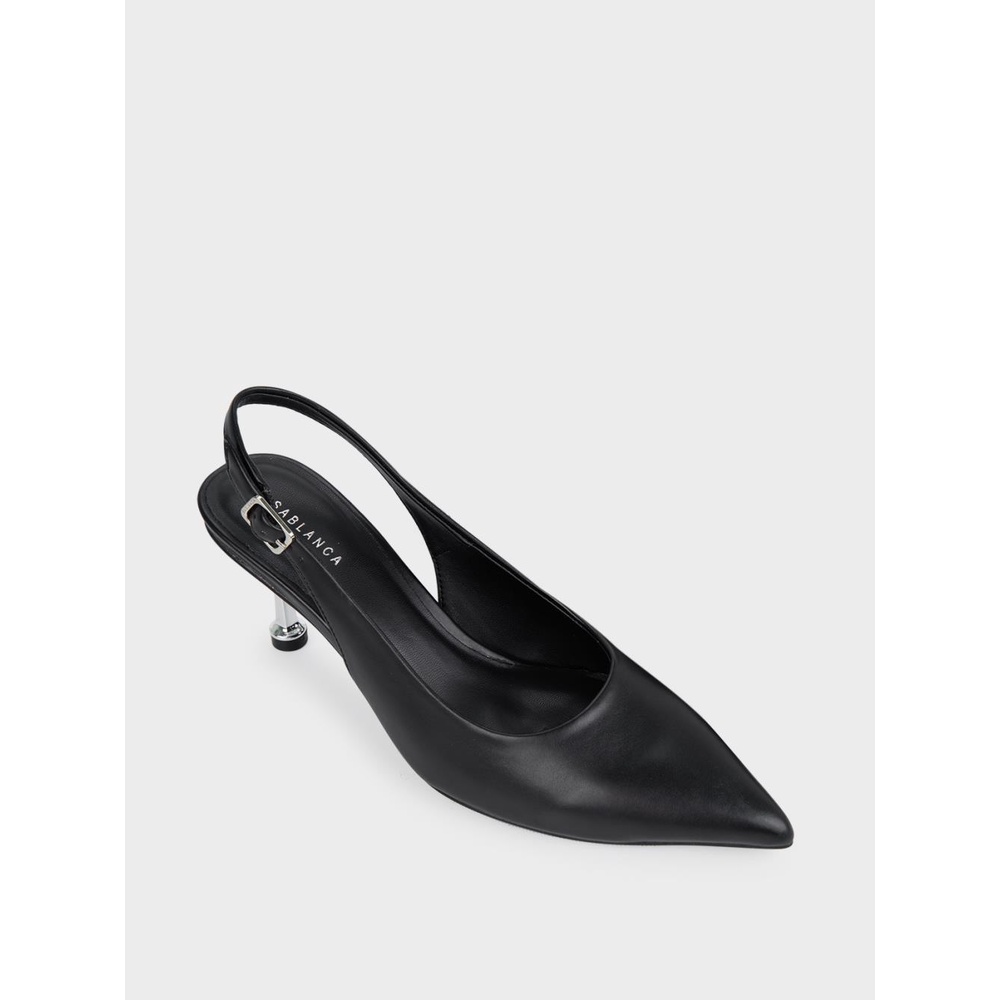 Giày Sandal cao gót nữ Slingback mũi nhọn Sablanca BN0157