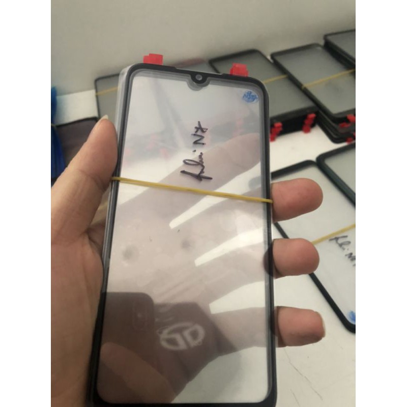 kính redmi note7 zin, nguyên liệu ép kính mobile
