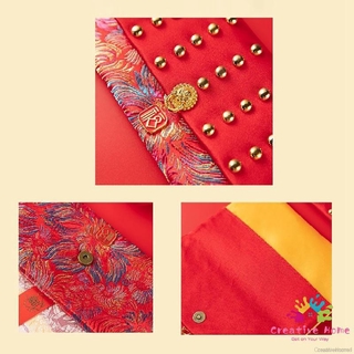 Bao Lì Xì Vải Lụa Màu Đỏ Phong Cách Trung Hoa