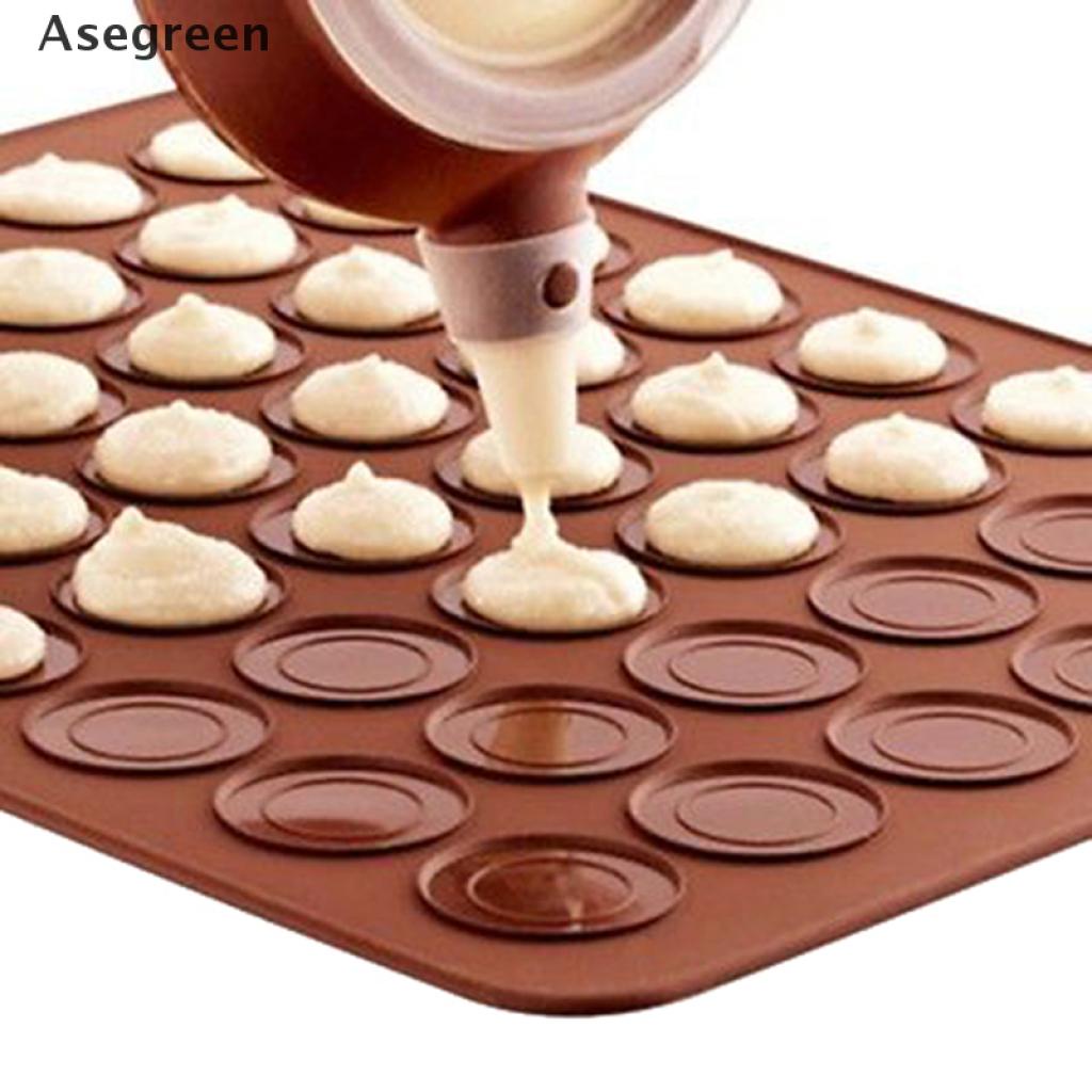 Khay Làm Bánh Macaron 30 Ngăn Bằng Silicone Tiện Lợi