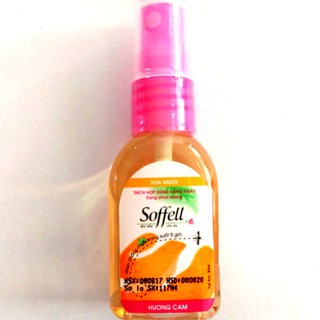 Xịt chống muỗi Soffell hương hoa 30ml