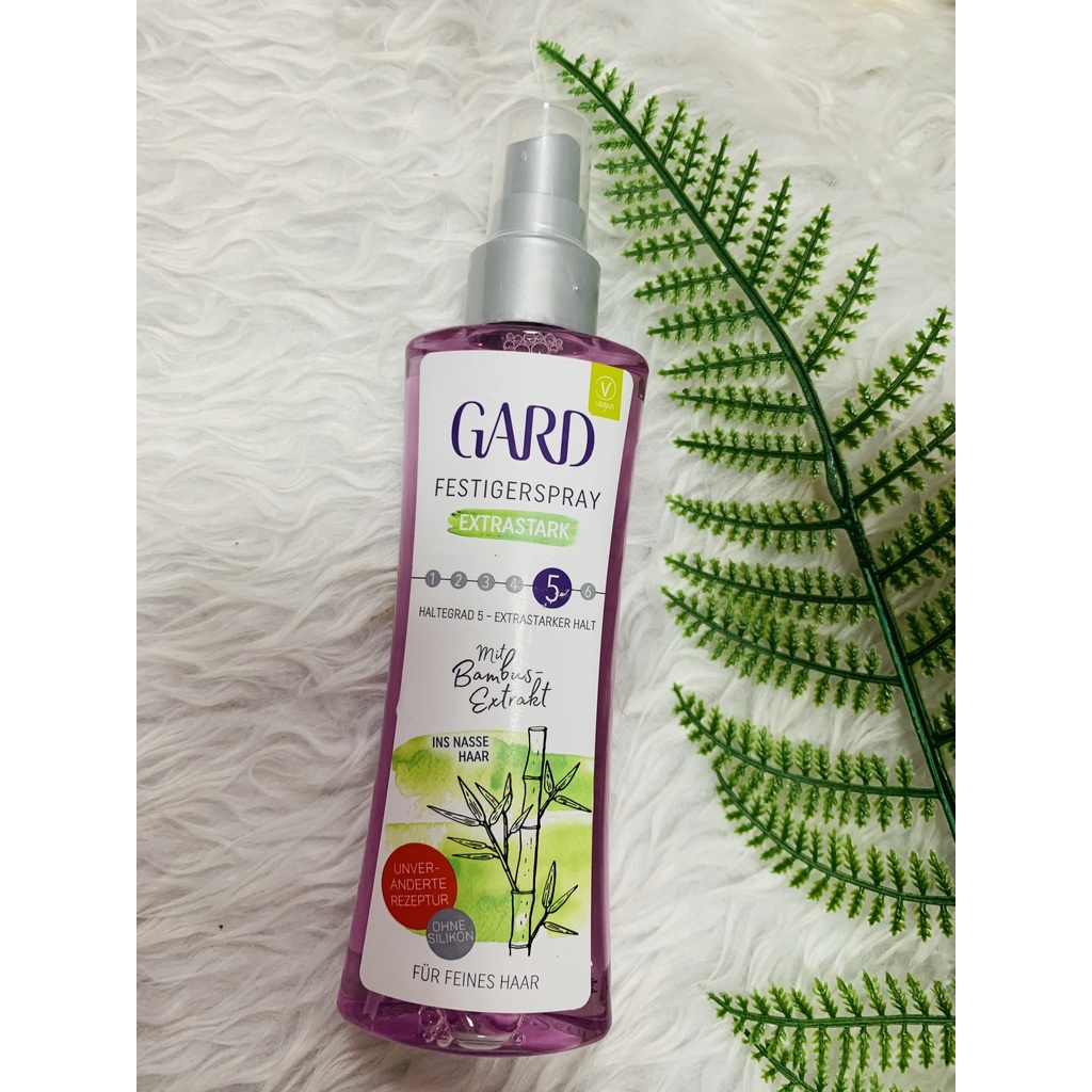 [Có sẵn] Chai xịt giữ nếp tóc Gard 145ml- đức