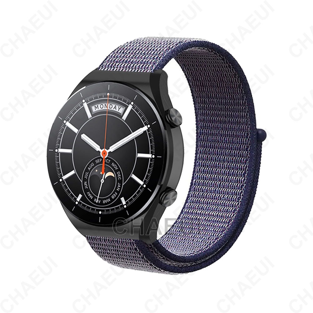 Dây Đeo Nylon 22mm Cho Xiaomi Watch S1 Active / S1 / Mi Watch Color 2