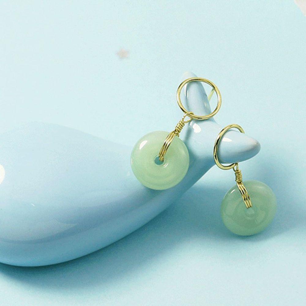 Bông Tai Tròn Phong Cách Hàn Quốc Tối Giản Thanh Lịch Dành Cho Nữ Back2Lilife