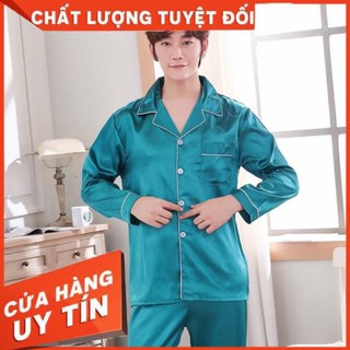 [Free Ship 99k] Đồ ngủ pijama nam chất lụa cao cấp [ Hàng Order ]