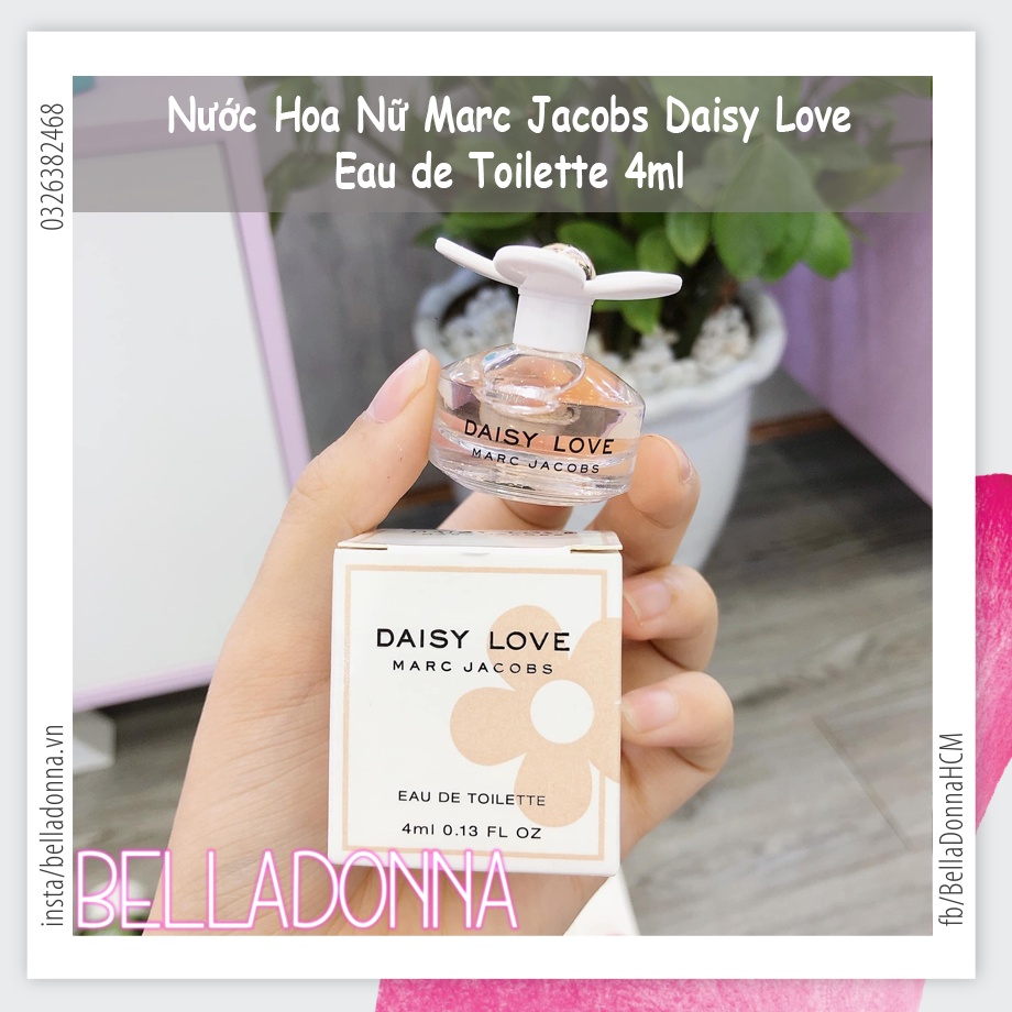 Nước Hoa Nữ Mini Marc Jacobs Daisy Love Eau de Toilette 4ml