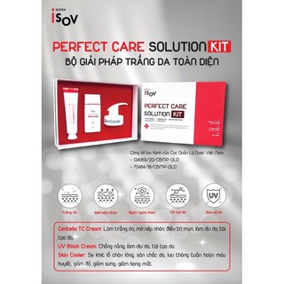 Bộ kem trắng da mờ thâm mụn PERFECT CARE SOLUTION KIT