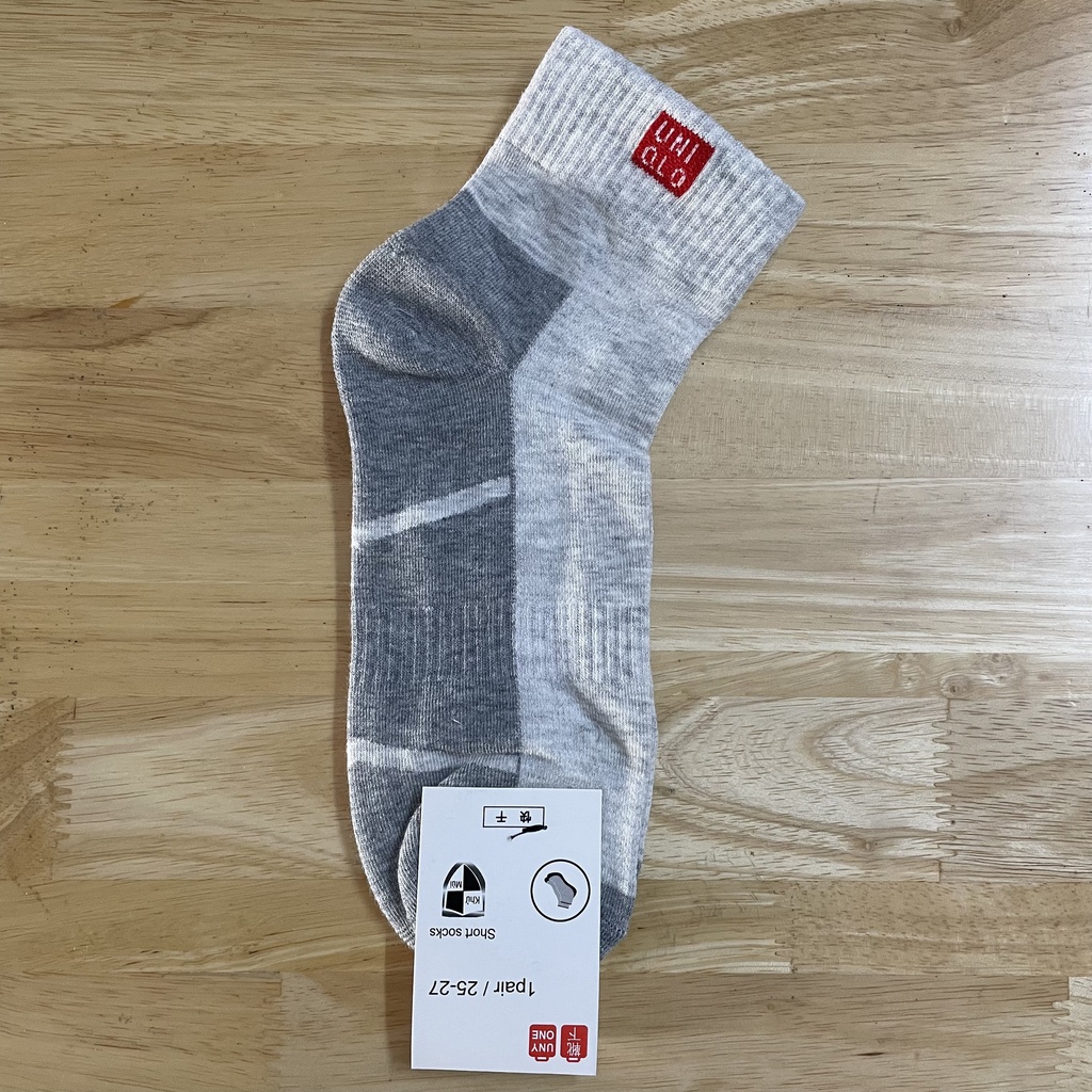 Tất Nam Uniqlo Cổ Cao Chống Hôi Chân Hàng Loại 1 Dày Đẹp