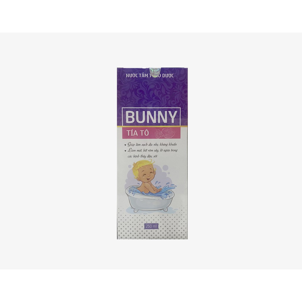 Nước tắm thảo dược cho trẻ em Bunny 250ml