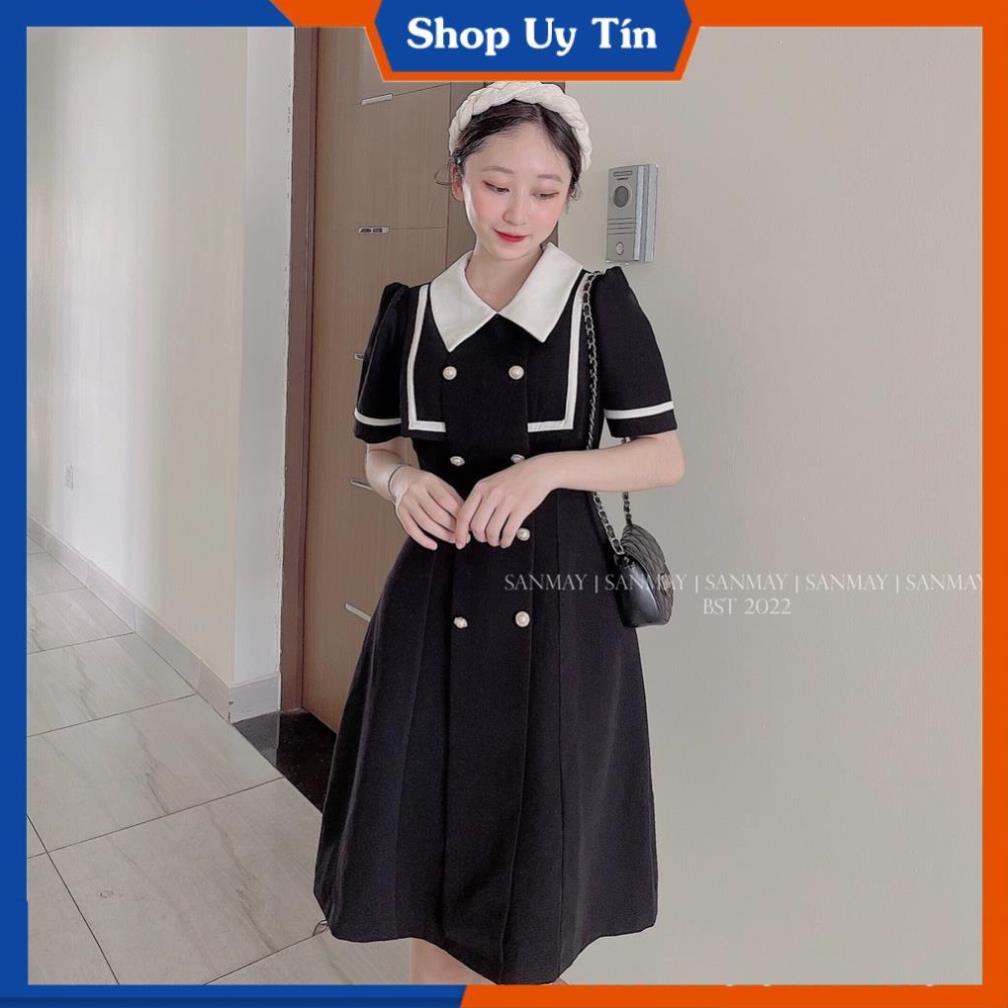 Đầm Suông Công Sở Nữ Đẹp  Váy Dự Tiệc Cổ Sơ Mi Dáng Xòe Sang Trọng, Thanh Lịch VD023 | BigBuy360 - bigbuy360.vn