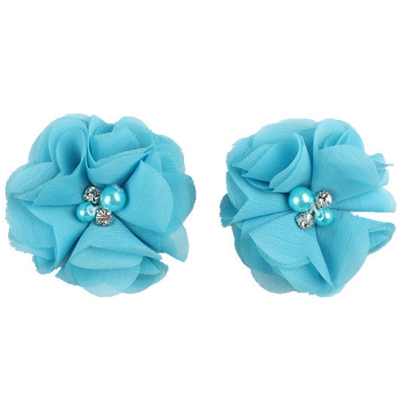 Kẹp Tóc Hình Hoa Đính Ngọc Trai Nhân Tạo Thời Trang Cho Bé Gái
